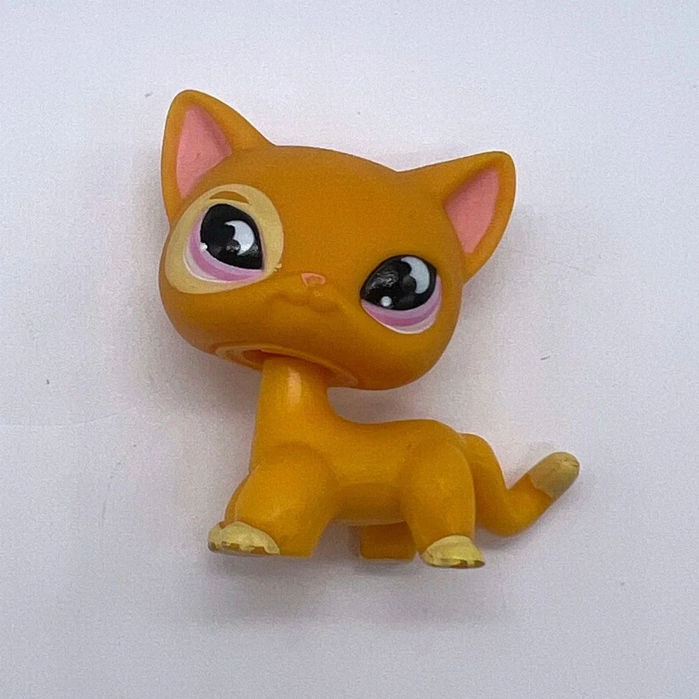 Hasbro Littlest Pet Shop Short-Haired Cat 855 Moon Eyes Authentic LPS